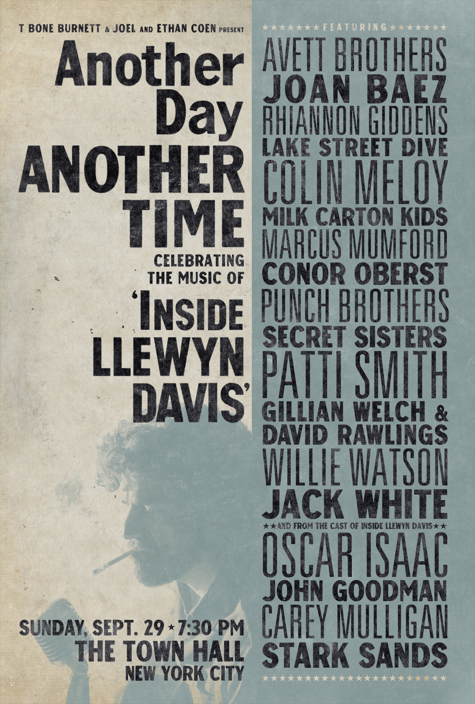 Another Day, Another Time: A Concert Celebrating the Music of "Inside Llewyn Davis"