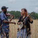 Rhiannon Giddens and Justin Robinson by Karen Cox